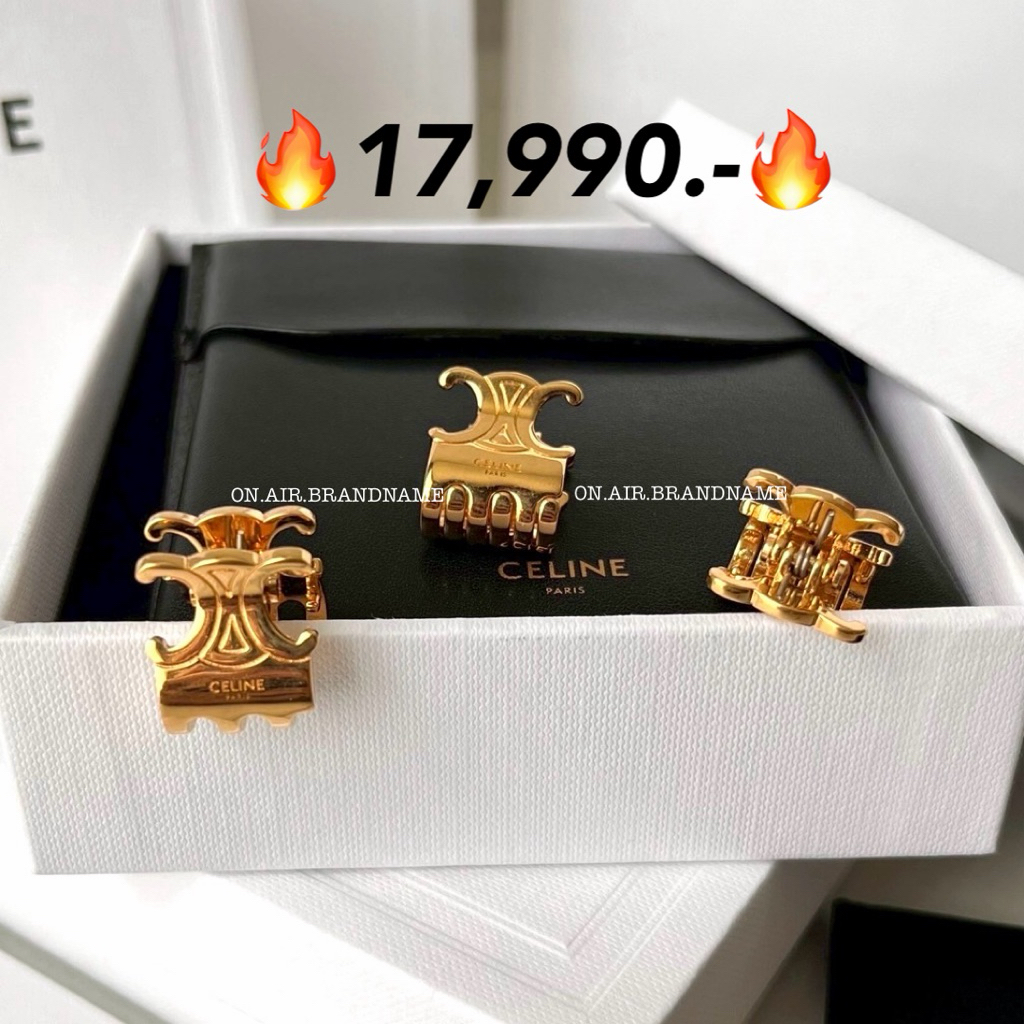 New celine mini hair clip ได้ 3 ชิ้นเลย กิ๊บติดผม ที่หนีบผม น่ารัก สวยหรู