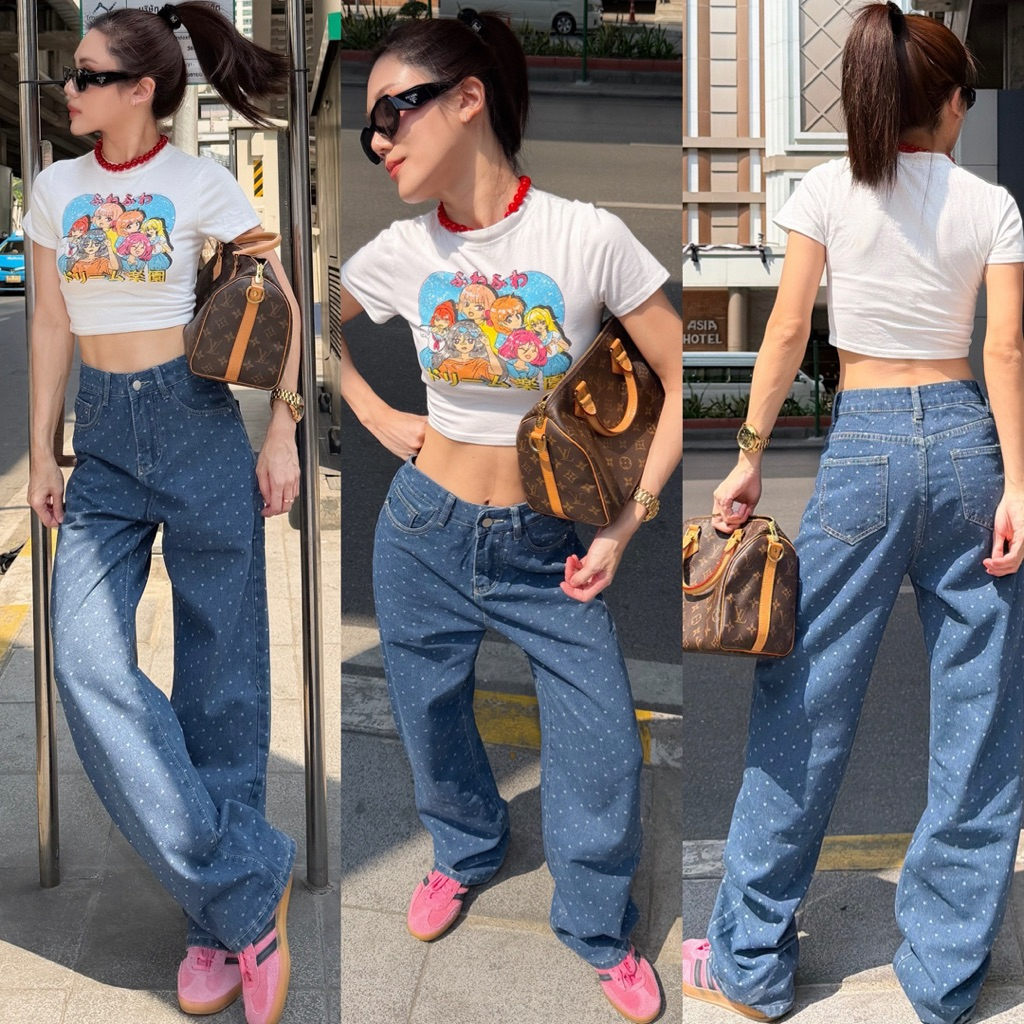 HEART JEANS(3-5วันจัดส่ง)