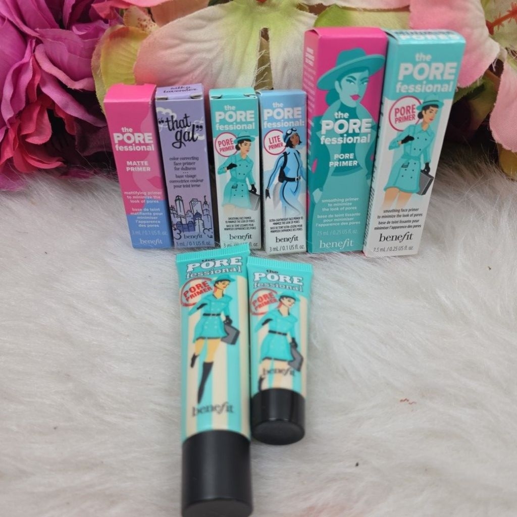 benefit primer เลือกขนาดและแบบที่ต้องการค้ะ