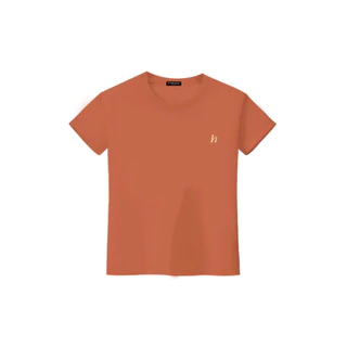haas : NEW collection เสื้อยืดทรงผู้หญิง ปัก h รหัส HBSK2376