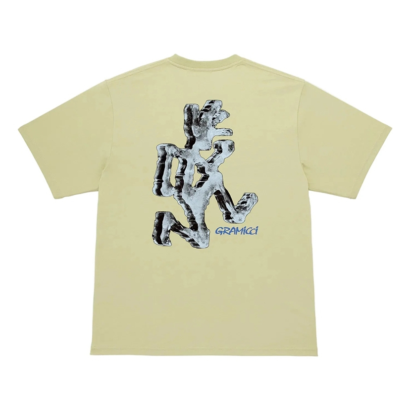 Gramicci เสื้อยืด รุ่น UNISEX ICE SCULPTURE TEE (LIME)