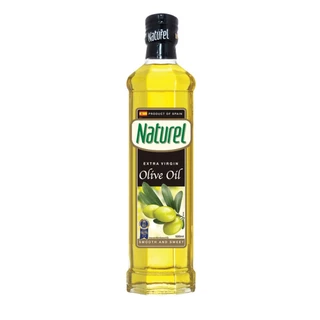 เนเชอเรล น้ำมันมะกอกเอ็กซ์ตร้าเวอร์จิ้น ชนิดขวด 500 มิลลิลิตร x1 Naturel extra virgin olive oil 500 ml x 1 bottle