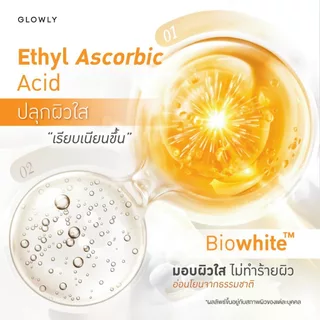 ใหม่ GLOWLY เซรั่ม รีจู-ซี ผิวดูกระจ่างใส REJU-C B3 Complex Serum 30 ml. ลดเลือนรอยแดง รอยดำ ผิวเปล่งประกายออร่า