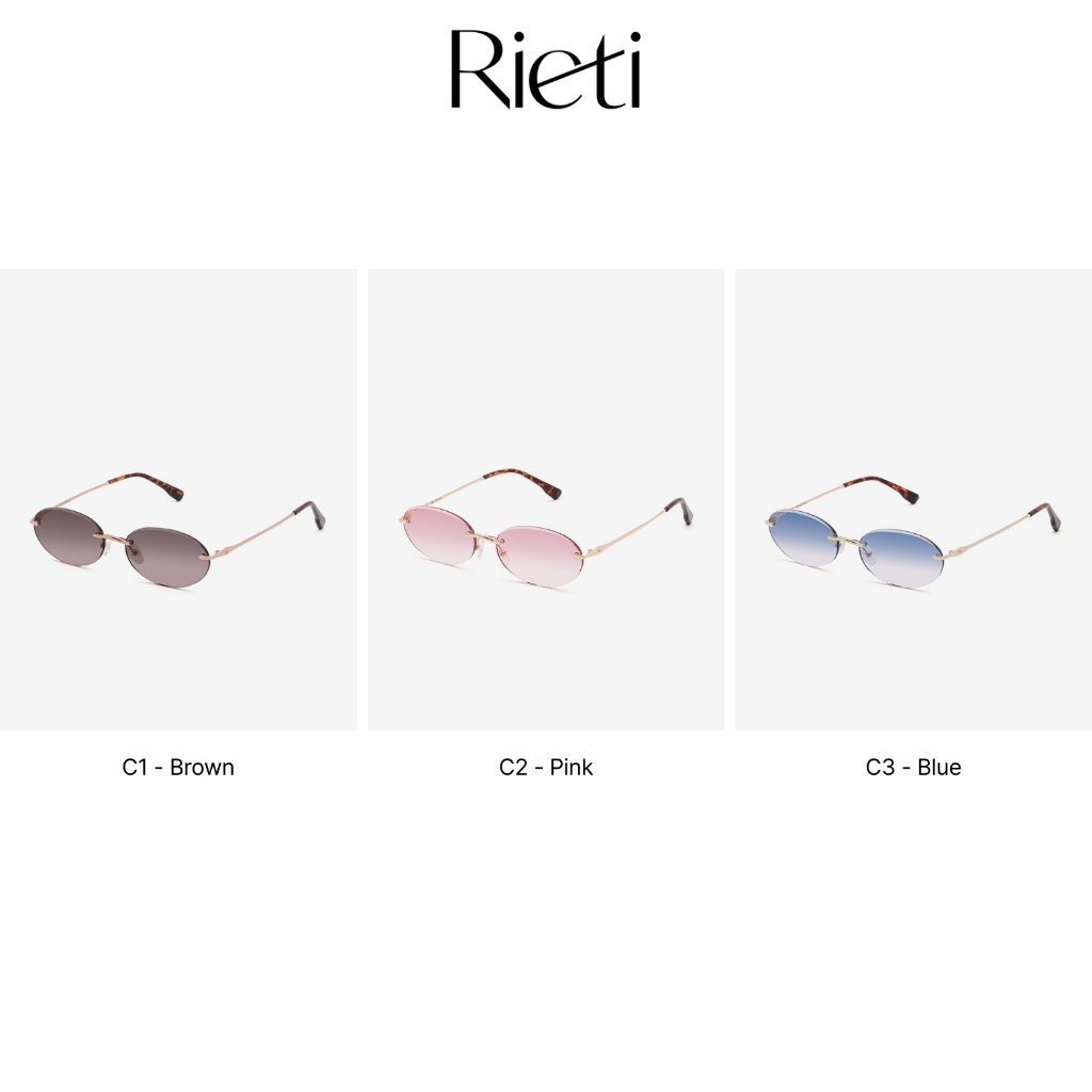 [ส่งด่วน ได้รับภายใน 4 ชม.] Rieti PAPETTI แว่นกันแดดแท้ UV400 ใส่สบาย ถนอมสายตา (RTI51SU4047U) รูปที่ 8