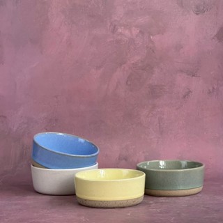 ถ้วยเซรมิค Bowl ขนาด 4.75 นิ้ว ถ้วยสีขาว ถ้วยเล็ก เข้าไมโครเ…