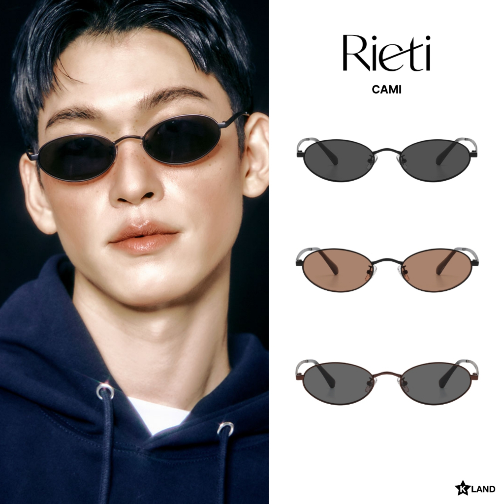 [ส่งด่วนภายใน 4 ชม.] แว่นตา Rieti รุ่น CAMI แว่นกันแดด (RTI51SU4049U)