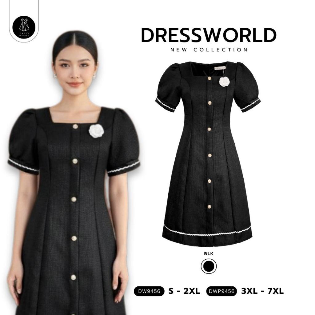 Fairyangelstore - เดรสแขนตุ๊กตาดอกไม้ติดอก (DW9456)