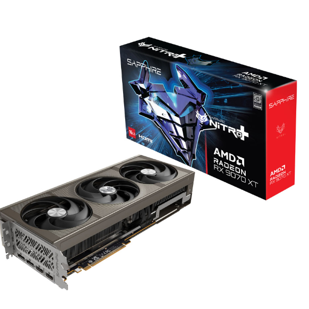 AMD การ์ดจอ SAPPHIRE VGA RADEON RX 9070XT NITRO+ GAMING OC - 16GB GDDR6