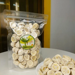 กล้วยแว่นอบแห้ง กล้วย RS ขนาด 400 g. อบด้วยความร้อนต่ำ เนื้อกล้วยดิบห่าม ไม่หวาน เนื้อแห้ง ไม่ใส่น้ำตาลไม่ผ่านการทอดกรอบ