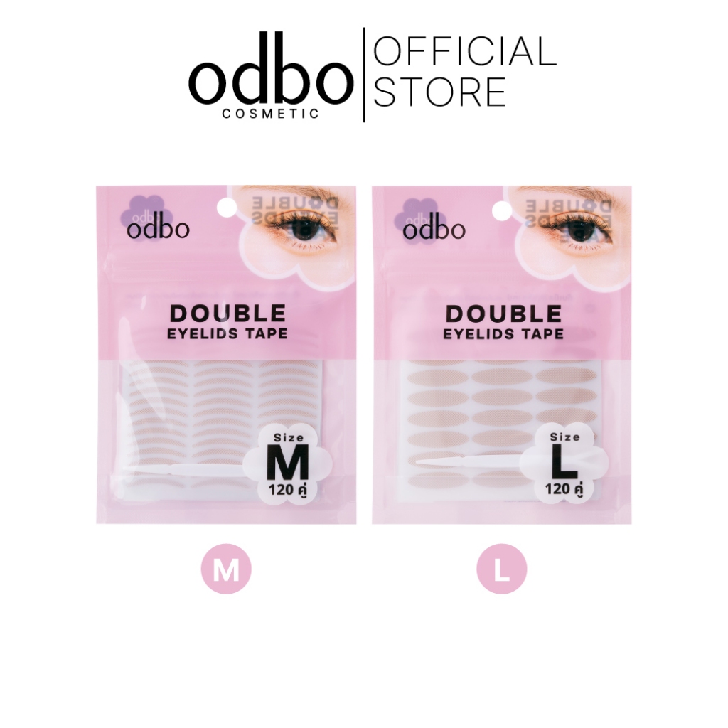 ODBO DOUBLE EYELIDS TAPE OD847 เทปติดตา 2 ชั้น มี 2ไซส์ให้เลือก