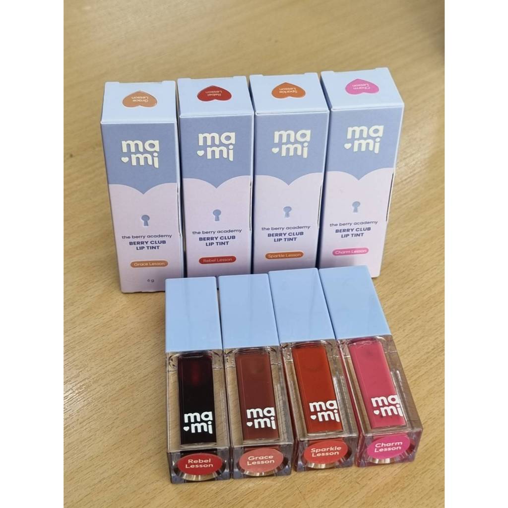 mami The Berry Academy – Berry Club Lip Tint เบอร์รี่คลับ ลิปทินท์