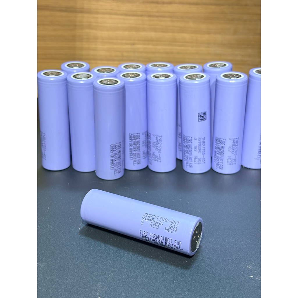 มือสองสภาพดี ♻️ ถ่าน 21700 ความจุ 4,000 mAh 10c แท้ถอด💯 ชาร์ทเต็ม 4.1++