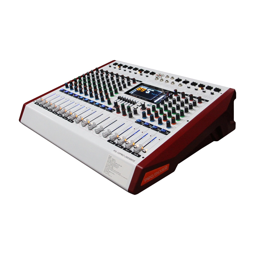 myNPE Stereo Power Mixer 12Ch 350Wx2 PG-12PRO