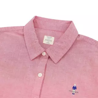 GIORDANO เสื้อเชิ้ตผู้หญิง Women's Slim Classic Man Oxford Shirts 05345038