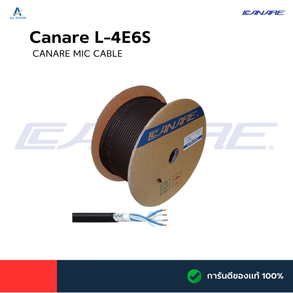 Canare L-4E6S CANARE MIC CABLE [Made in japan] 💯📦