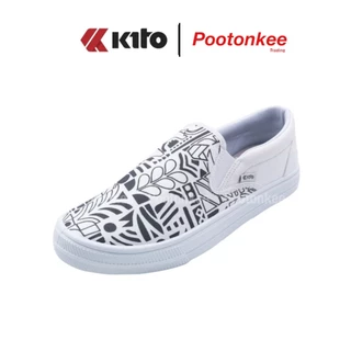 Kito รุ่น BF13 รองเท้าผ้าใบ กีโต้ ทรงสลิปออน slip on ไซส์ 39-44