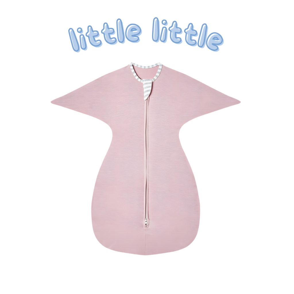 little little - ถุงนอนกันสะดุ้งเด็กแรกเกิด เหมาะกับเด็กแรกเกิด - 9 เดือน ผ้า Cotton Spandex นุ่มใส่สบาย ยืดได้เยอะ