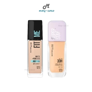 ถูก/แท้/มีไลฟ์ รองพื้น Maybelline Fit Me Matte Poreless/Superstay Lumi Matte รองพื้นเมย์เบลลีน