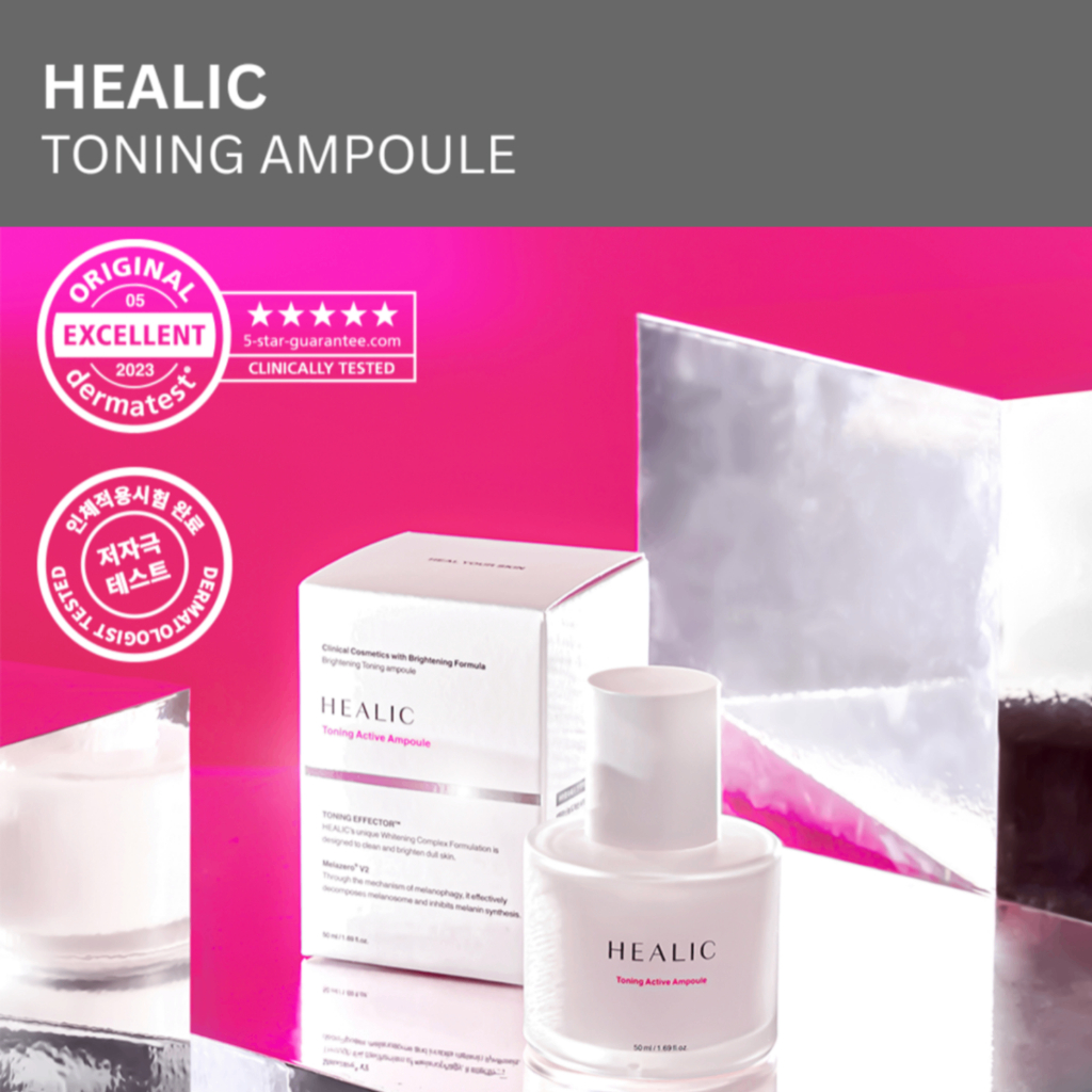 HEALIC TONING ACTIVE AMPOULE (NS, NR, DS) 1,600 บาท