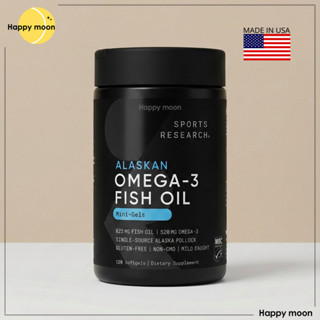 Sports Research, Omega-3 Fish Oil, Mini Gels, 120 Softgels