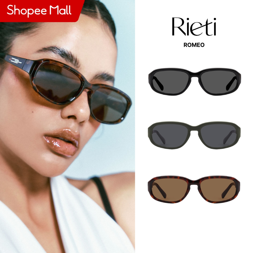[ Authorized ] ตัวแทนจำหน่ายไทย | แว่นตา Rieti รุ่น Romeo แว่นกันแดด แว่นกรองแสง (RTI51SU4048U)