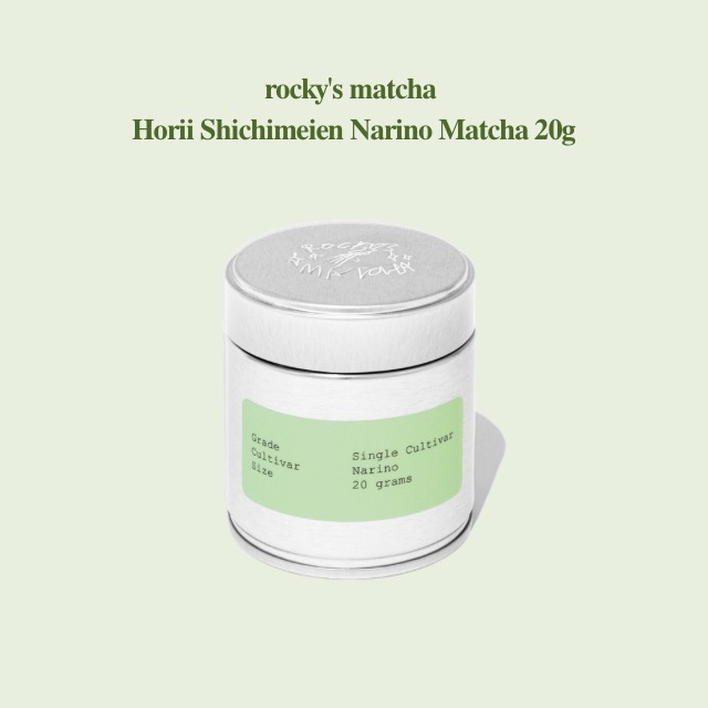 พร้อมส่ง rocky's matcha Horii Shichimeien Narino Matcha 20g ผงมัทฉะ มัทฉะ