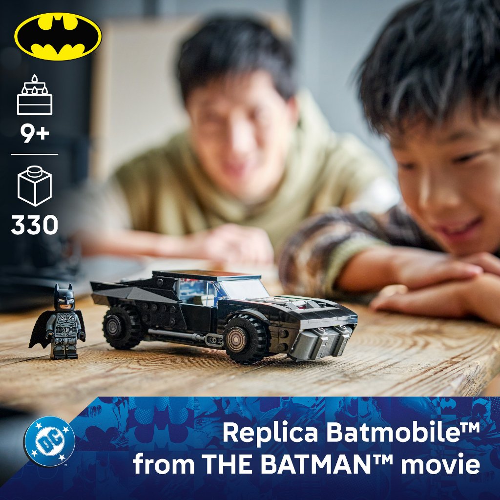 LEGO DC ‏76332 باتموبيل The Batman ‏(330 قطعة) — صورة 4