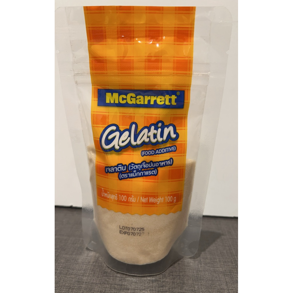 McGarrett Gelatin เจลาติน ตรา แม็กกาแรต 100 กรัม