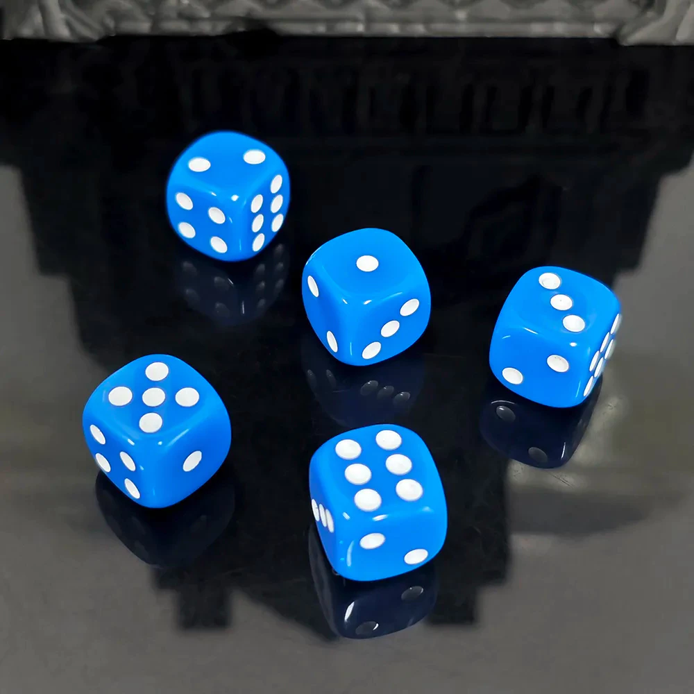 ลูกเต๋า D6 DOT 12 mm. 1ลูก(1die) | ลูกเต๋า Dice For DnD D&D MTG RPG TRPG เกมกระดาน บอร์ดเกม Game ไพ่ทาโรต์ Magic เมจิก thumbnail 10
