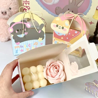 [ขั้นต่ำ2กล่อง] กล่องของขวัญ กล่องขนม รูปน้องหมา น้องแมว 🐶🐱ขนาดกล่องอยู่บนรูปที่2