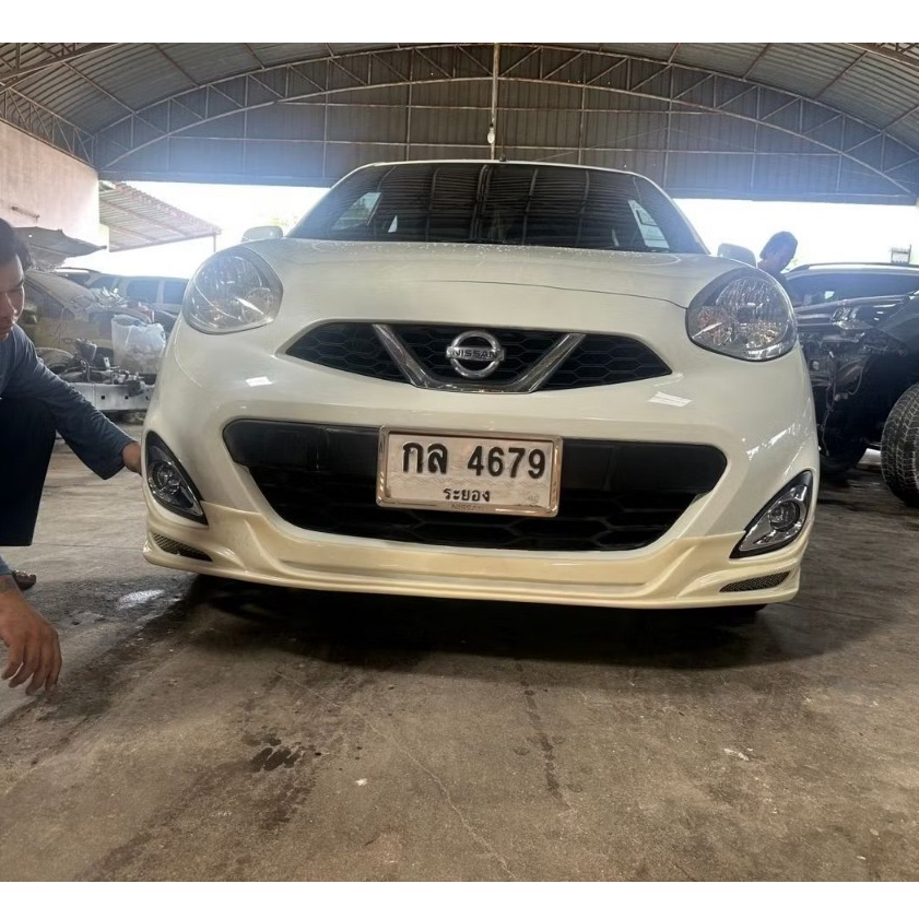 🚀 สเกิร์ตงานดิบ >> Nissan March EURO 2014 - 18