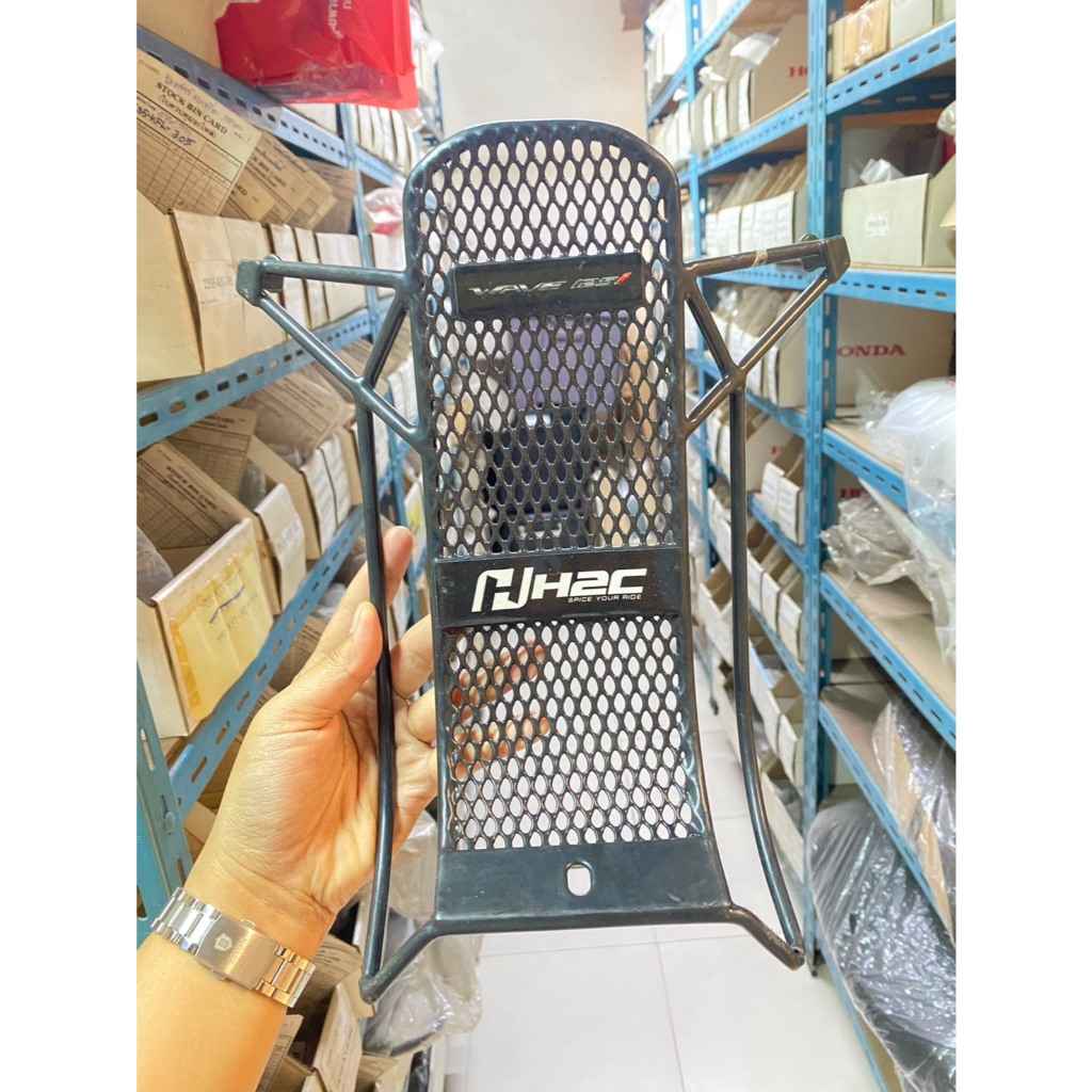 APK73LJ64320TAเหล็กกันลายแท้HONDA WAVE125i รุ่นไฟหน้าLEDปี2018-2022,1ชิ้นพร้อมสกรู1ชุด