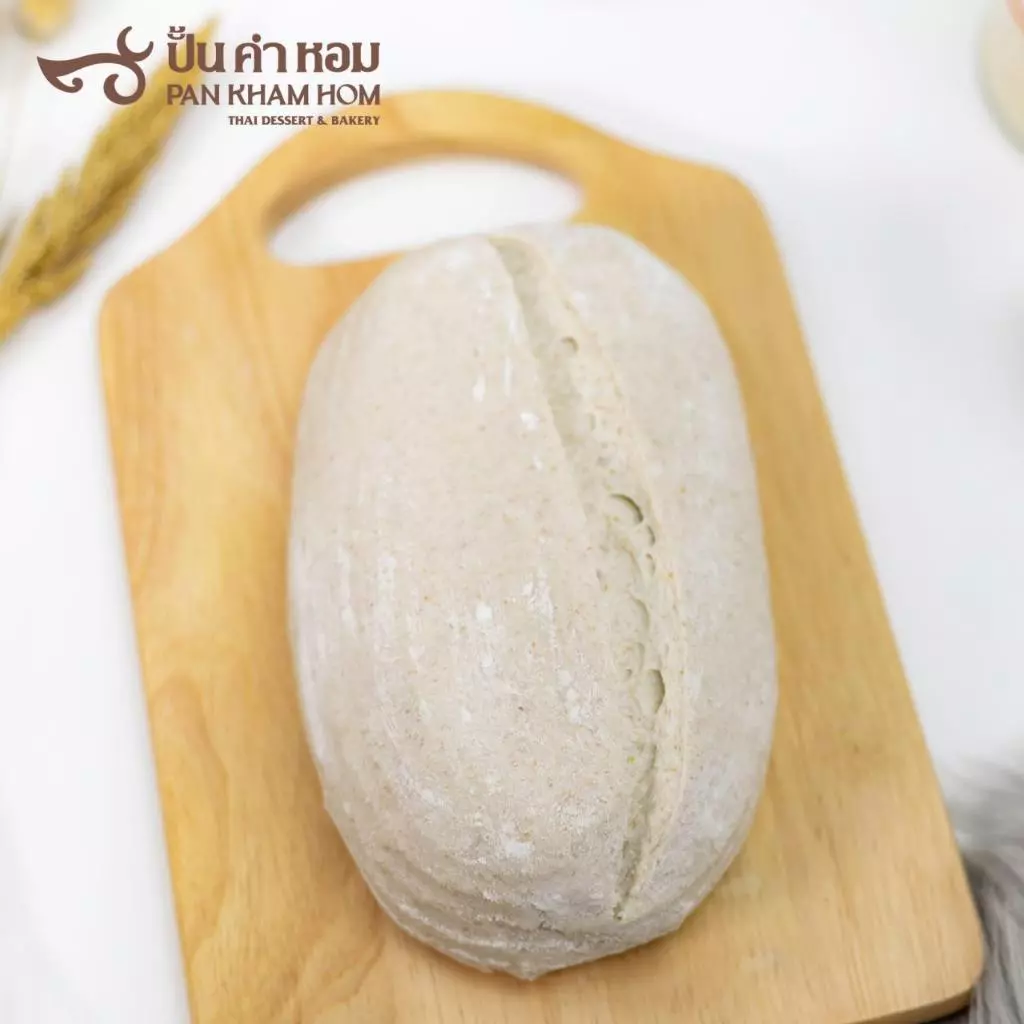 ซาวโดวจ์ โฮลวีท (Whole Wheat Sourdough) ขนมปังซาวโดจ จาก ปั้นคำหอม ทำจากยีนส์ธรรมชาติ 100% ไม่ใส่สารกันเสีย จัดส่งทั่วปร thumbnail 8