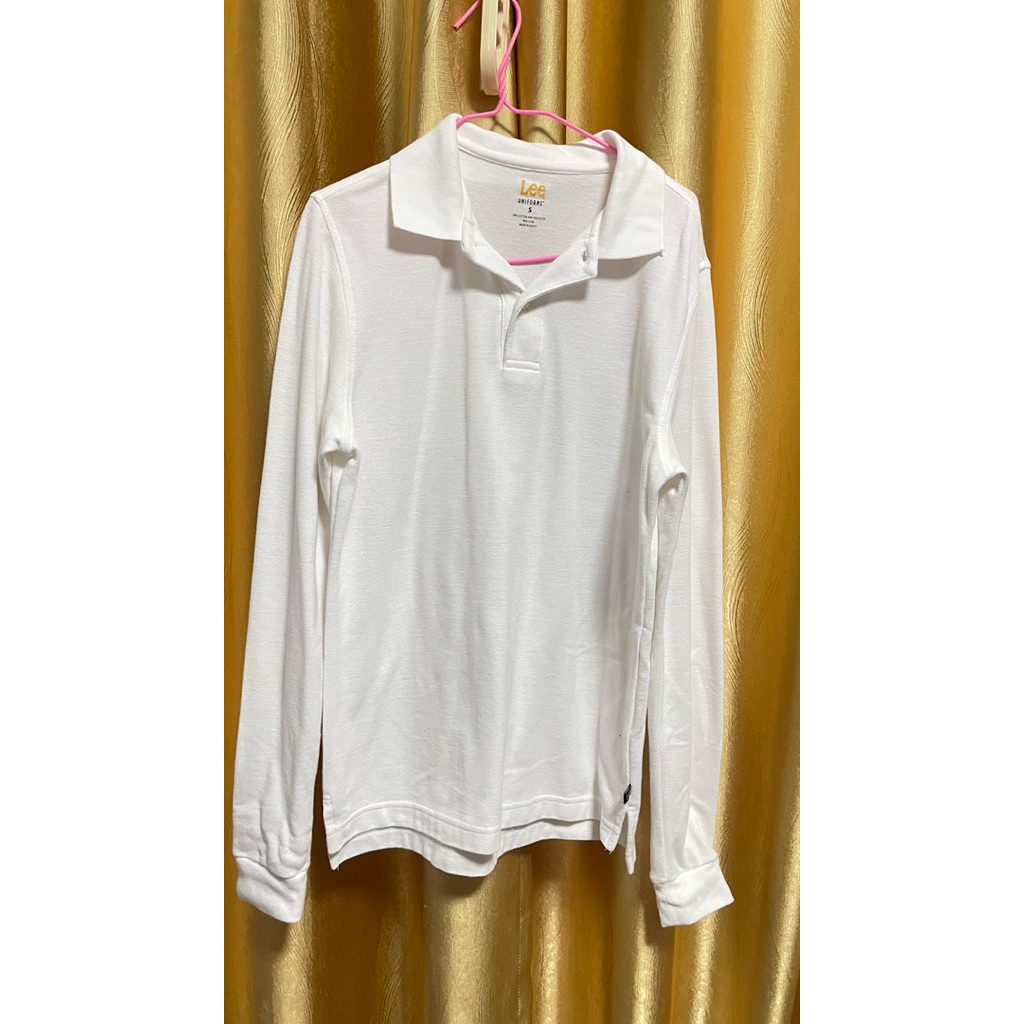 เสื้อคอปกป้าย Lee S แขนยาว รอบอก36
