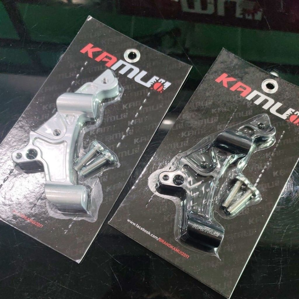 ขาจับปั้ม brembo 4 pot 100 มิล forza 350 จาน 300 มิล