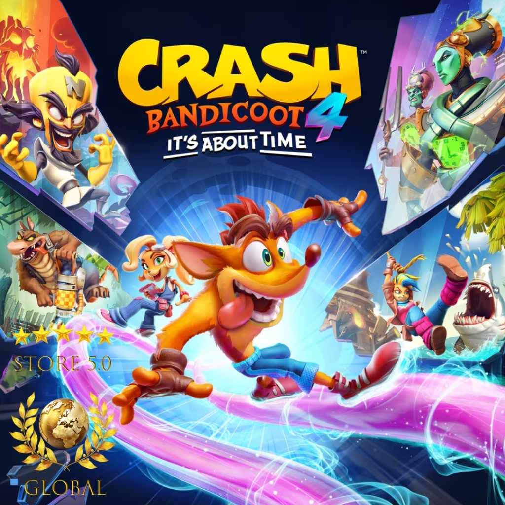 Crash Bandicoot 4 It's About Time + N Sane Trilogy Crash