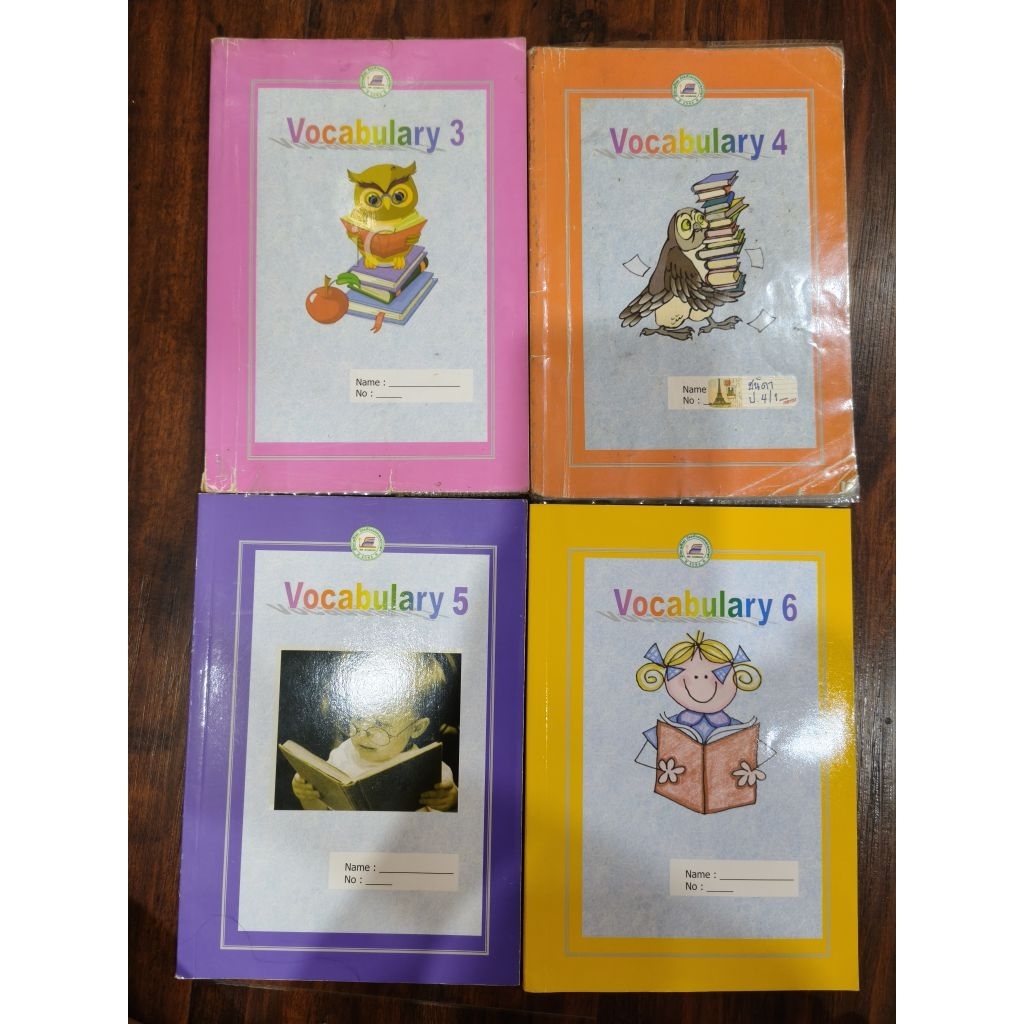 หนังสือVocabukary3-6หนังสือคำศัพท์ประถม
