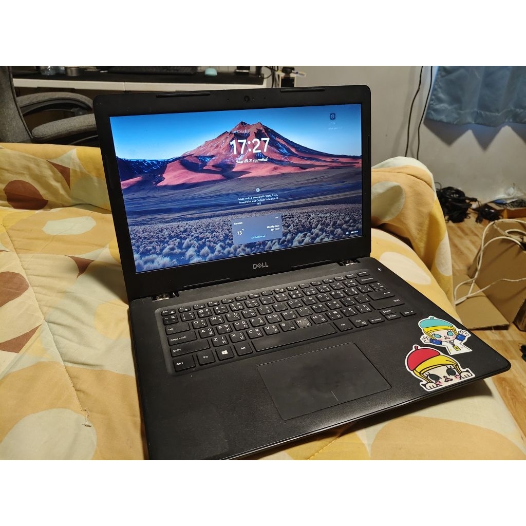 โน๊ตบุ๊คมือสอง Notebook Dell Latitude 3490 i5 Gen8 รองรับ Windown 11