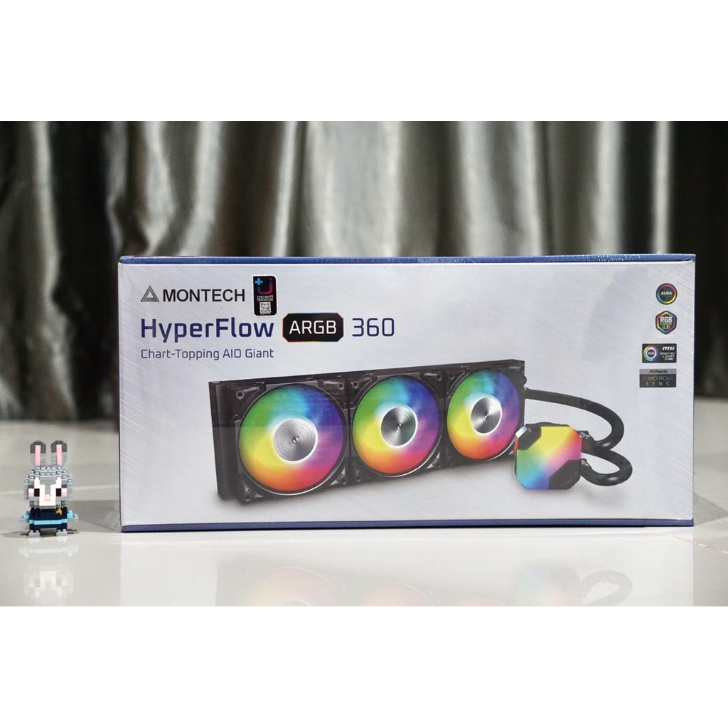 MONTECH HYPERFLOW ARGB 360 (BLACK)