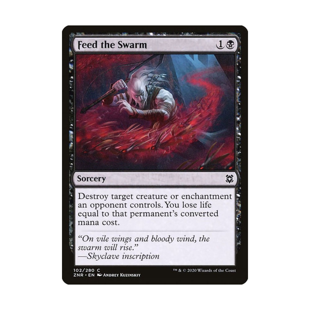 [MTG] Feed the Swarm (Showcase) (#29) [SOA] [BLACK] [UNCOM] | Magic the Gathering