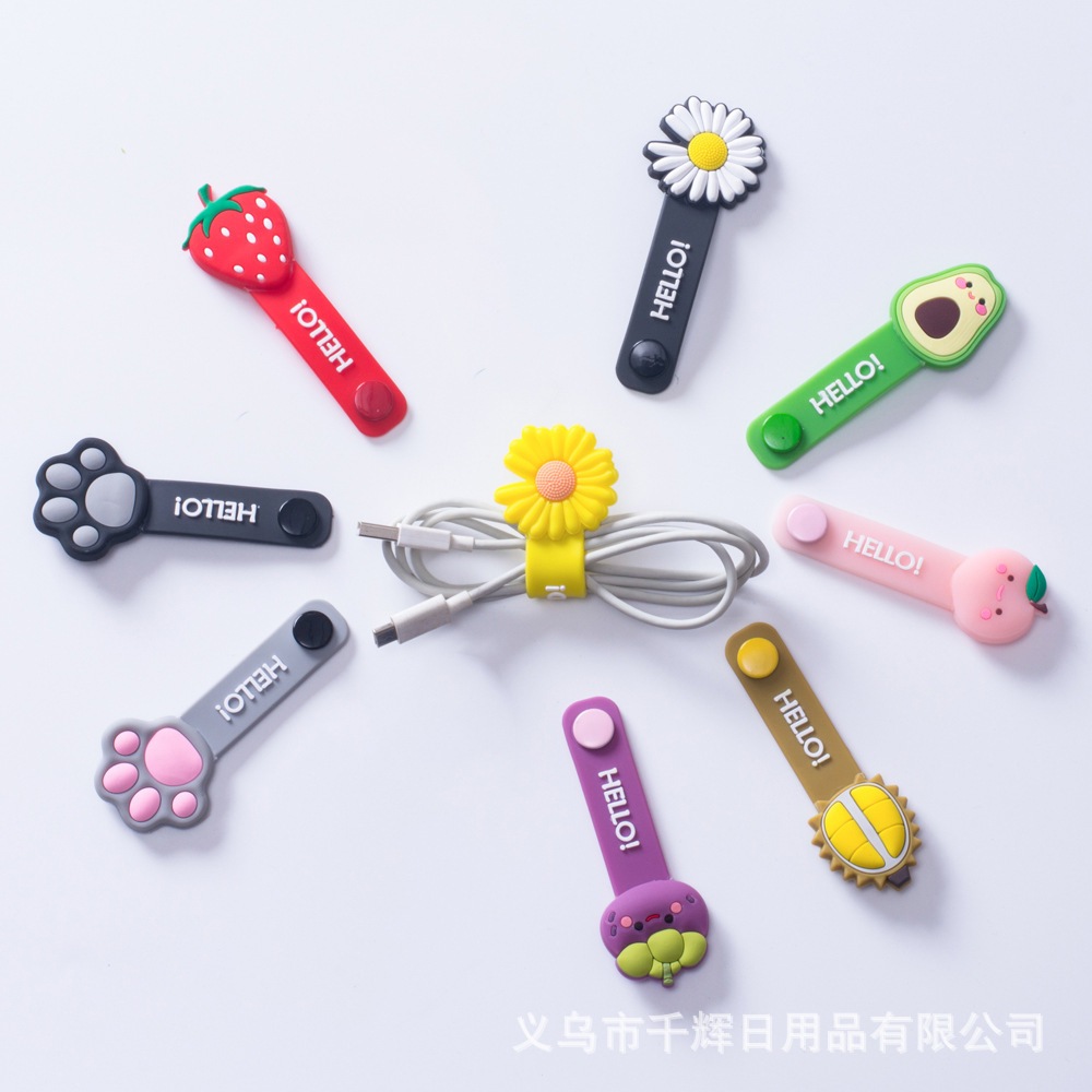 [📣ส่งจาก กทม] 1ที่รัดสายชาร์จ/สายหูฟัง มาใหม่ มีหลายแบบ