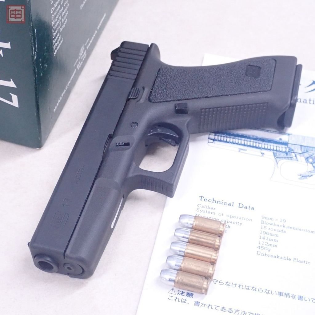 ของเล่นโมเดลแก๊ปกัน Tanaka GLOCK17 gen2 JP🇯🇵