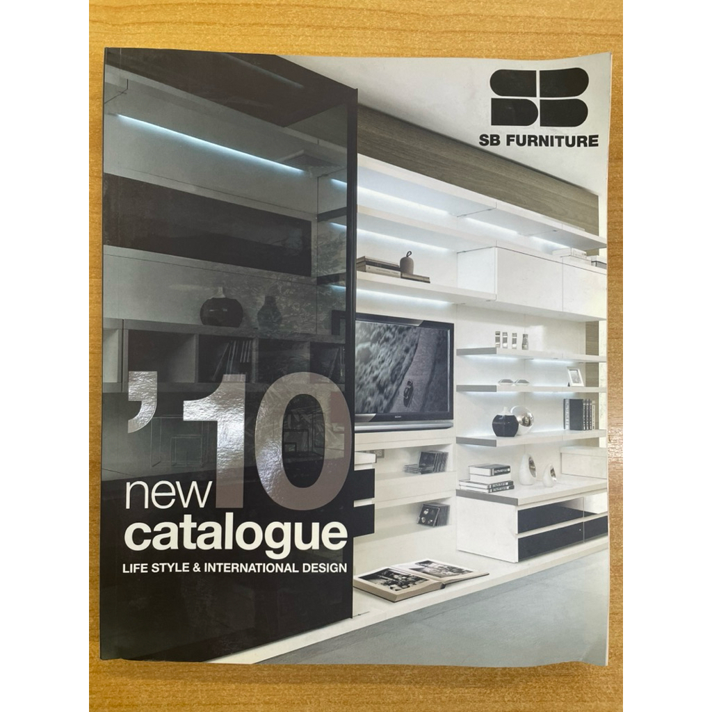 ‘10 new catalogue Life style & international  design  (SB Furniture)