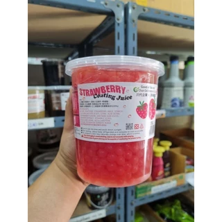 Boba มุกป๊อป สตรอเบอรี่ ฉ่วนได๋ ( 1 กก.) ไต้หวันงดสั่งรวมสินค้าอื่น