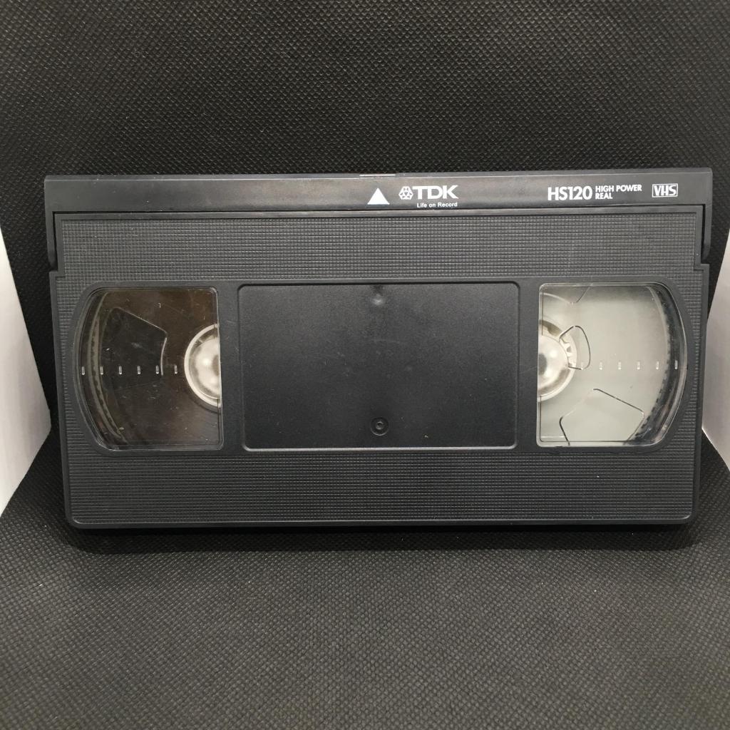 เทปวิดีโอ VHS รุ่น TDK HS120 ความยาว 120 นาที สำหรับเครื่องเล่น/บันทึกระบบ VHS