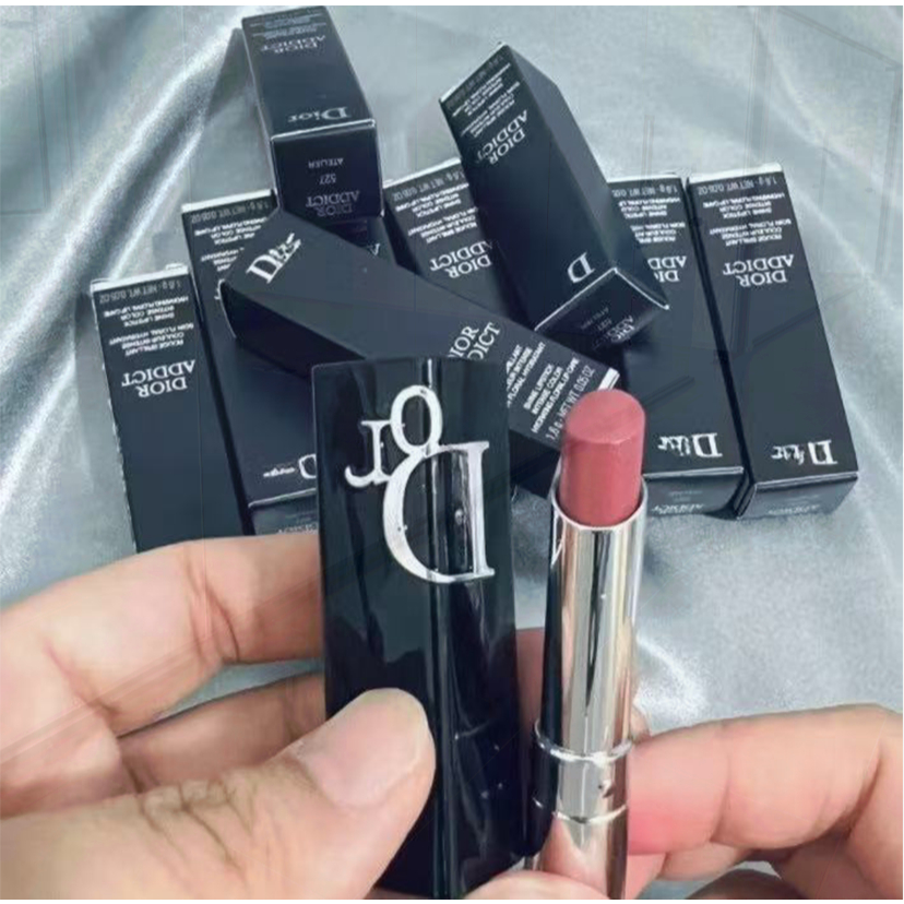 D&r Black Tube Paint Finish Long Lasting Lipstick 1.6g ตัวอย่าง