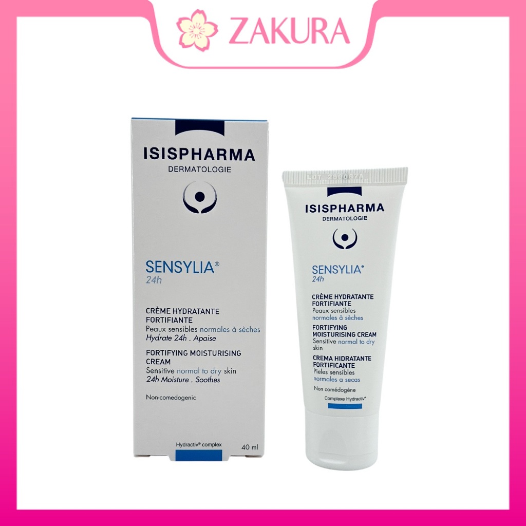 ISIS Pharma Sensylia 24h Fortifying Moisturizing Cream 40ml (expiry Jul2029)
