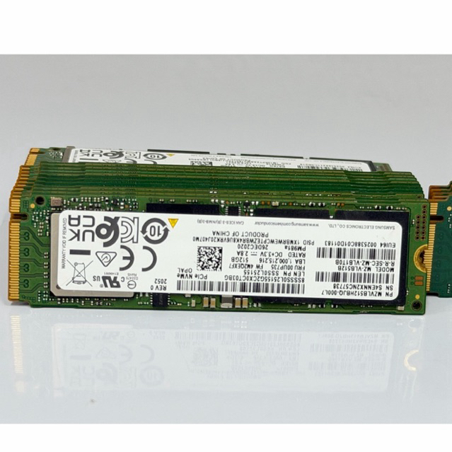 Samsung PM981a 512GB (MZ-VLB512B/C)  M.2 NVMe PCIe Gen3 x4 ประสิทธิภาพสูง อ่าน/เขียน 3,500/2,900 MB/