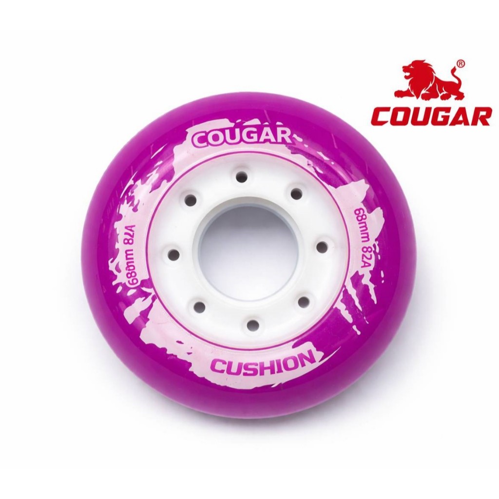 COUGAR 82A PU Inline Skates Wheels 72/68/64mm for Urban Slalom Speed Skating Shoes ราคาลุกละ 55 บาท