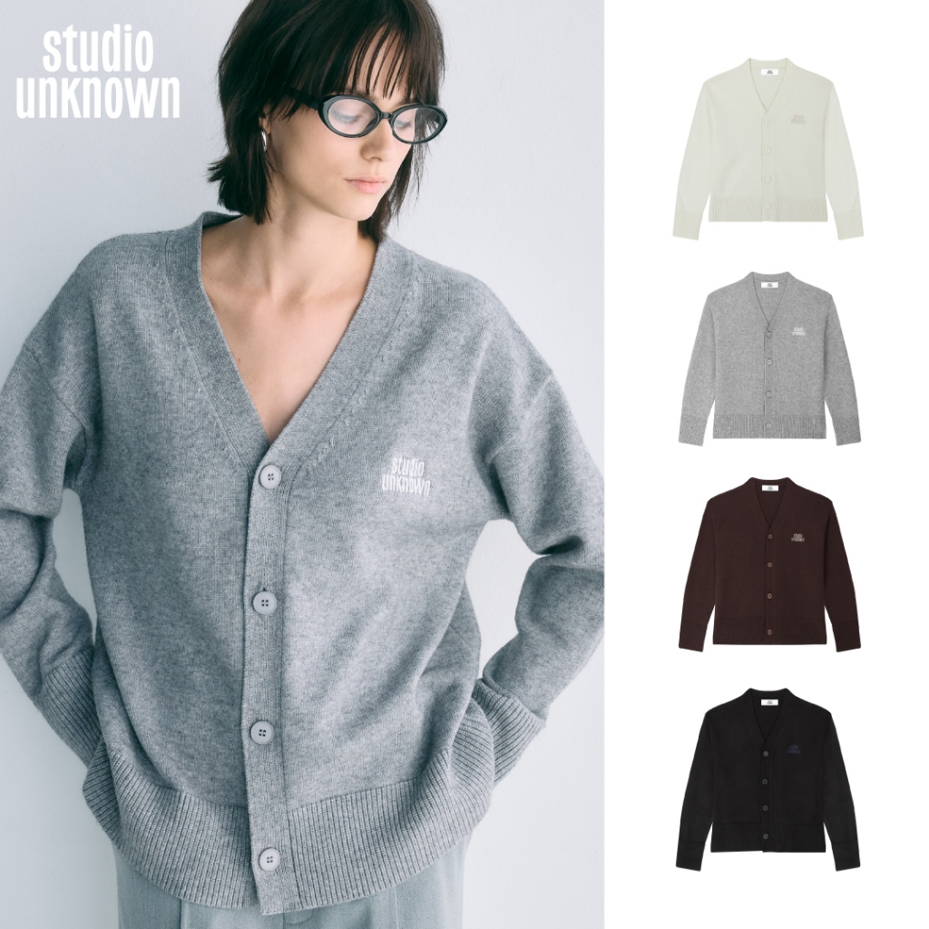 Studio Unknown Sia Knit Cardigan: รีวิวเสื้อคาร์ดิแกนคอวียอดนิยม
